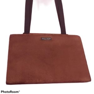 Vintage Kate Spade Brown Suede purse